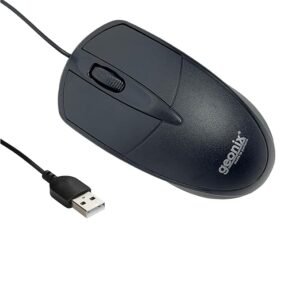 GEONIX GXBM-01 Wired USB Mouse | High-Precision Optical Mouse for PC & Laptop
